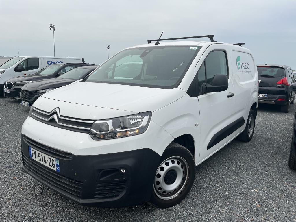 Citroen Berlingo M 1000kg BlueHDi 100 S&amp;S BVM Driver VU [4P] bvm 5-100CH-5cv, 2020