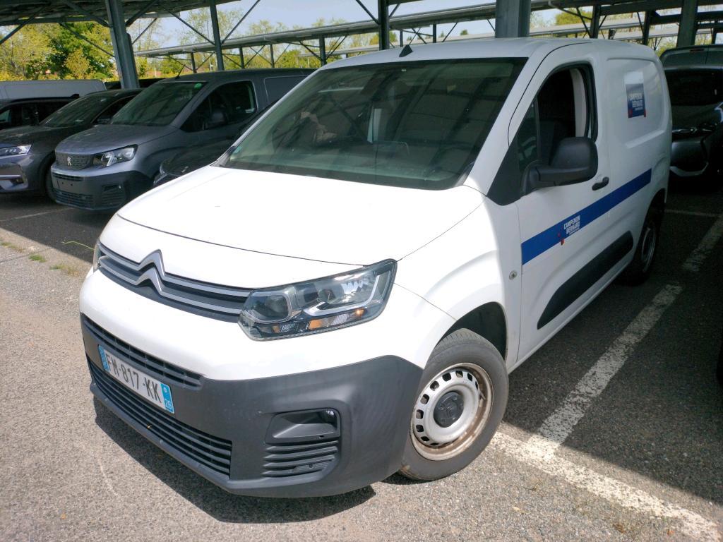 Citroen Berlingo M 650kg BlueHDi 100 S&amp;S BVM Driver VU [4P] bvm 5-100CH-5cv, 2019