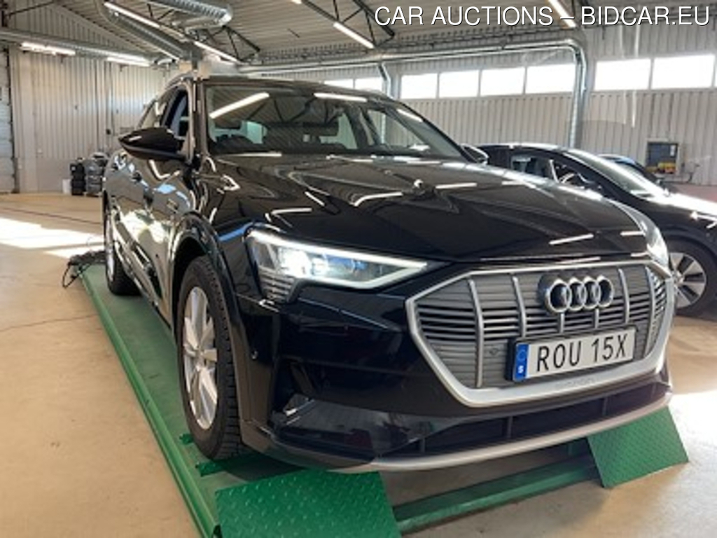 Audi E-Tron 55 Quattro Proline Drag Skinn/Alcantara Navi