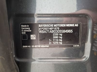 BMW X1 - 2019 X1 1.5IA XDRIVE25E PHEV OPF, 2021