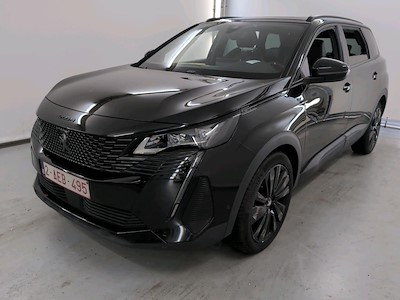 Peugeot 5008 2.0 BLUEHDI 180 AUTO GT Black Trailer towing hook Leather Nappa GT