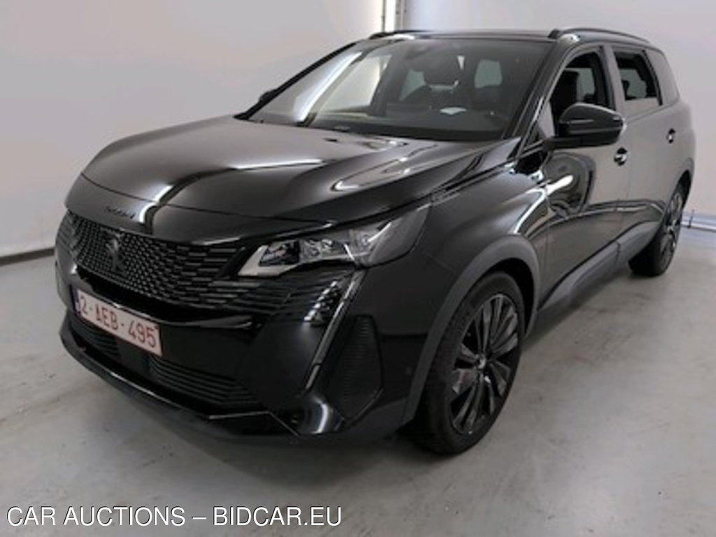 Peugeot 5008 2.0 BLUEHDI 180 AUTO GT Black Trailer towing hook Leather Nappa GT