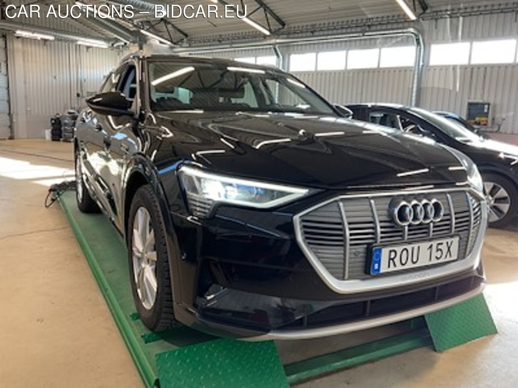Audi E-Tron 55 Quattro Proline Drag Skinn/Alcantara Navi