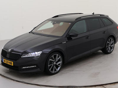Skoda Superb combi 1.5 TSI 150PK DSG SPORTLINE BNS COMFORT FUNCT NAVI PANO TREKHAAK, 2020