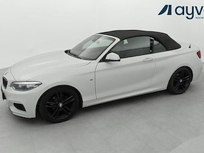 BMW 218i cabrio m-sport 136 CV Business Pack Plus, Cuir, Comfort Pack, LED, Audio