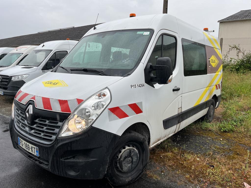 Renault Master Bridage Moteur 110 km/h GCf Trac F3500 L2H2 dCi 130 Euro6 VU [4P] bvm 6-130CH-8cv, 2019