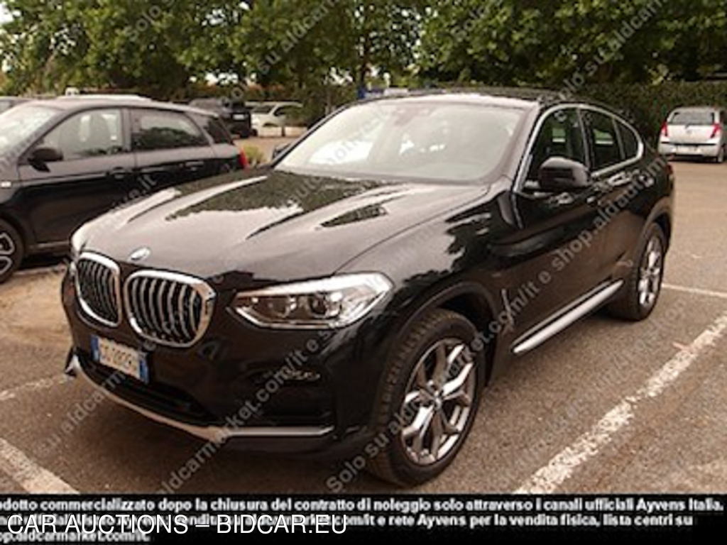 BMW X4 xdrive 20d xline mh48v -