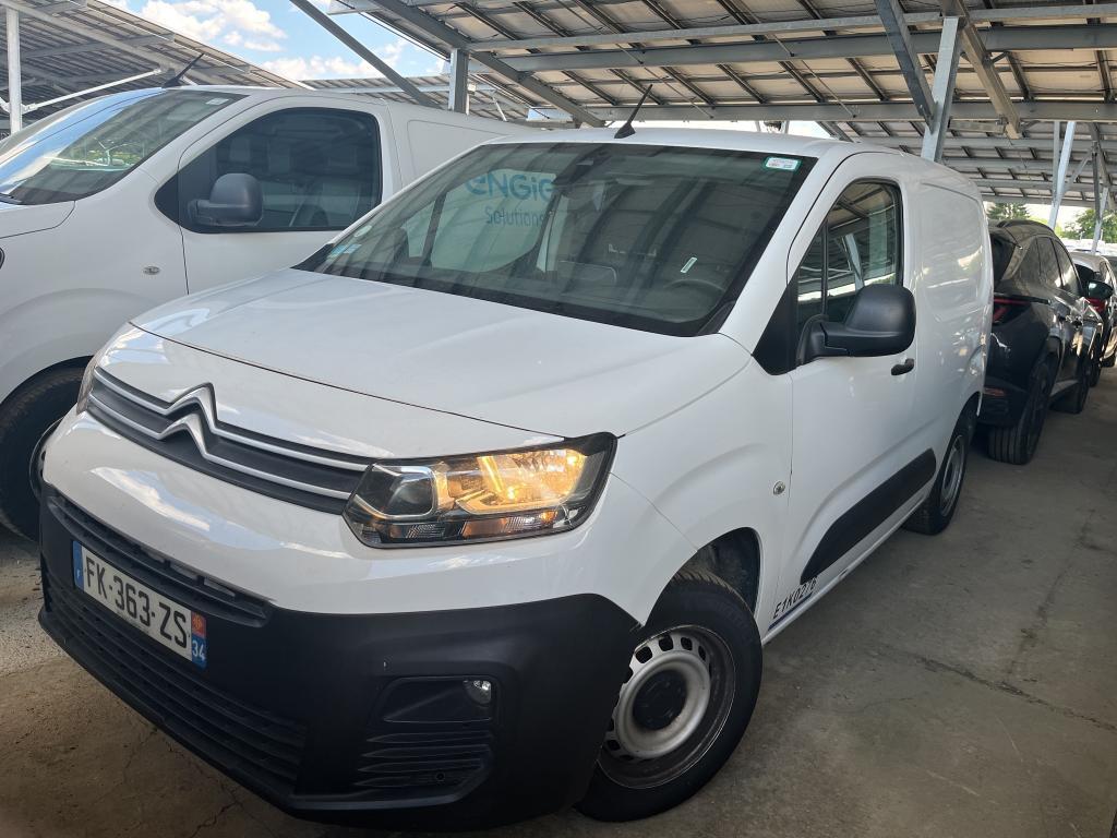 Citroen Berlingo M 650kg BlueHDi 100 S&amp;S BVM Driver VU [4P] bvm 5-100CH-5cv, 2019