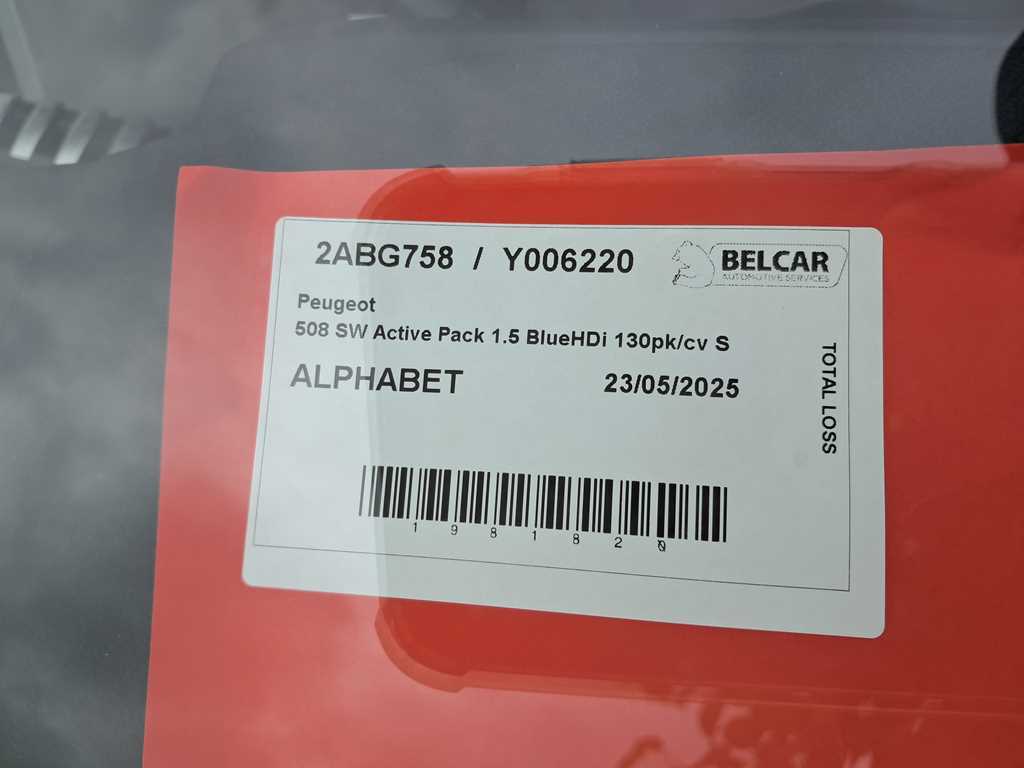 Peugeot 508 SW Active Pack 1.5 BlueHDi 130pk/cv S&S 5p EAT8, 2021