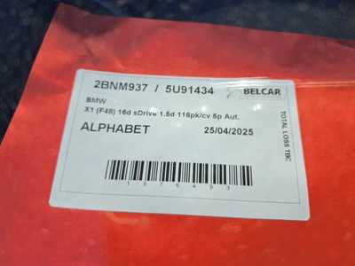 BMW X1 (F48) 16d sDrive 1.5d 116pk/cv 5p Aut., 2022