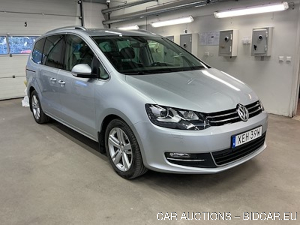 Volkswagen Sharan 2.0 TDI 4Motion Ski Team Edit GT 7-Sits Drag Kamera Varmare Navi