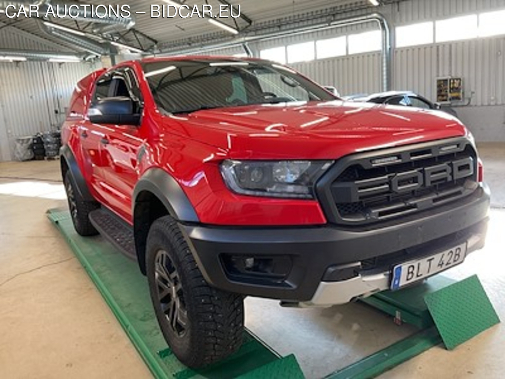 Ford Ranger RAPTOR DOUBLE CAB 2.0 ECOBLUE 4X4 213HK Drag Kamera Skinn/Alcantara Auto