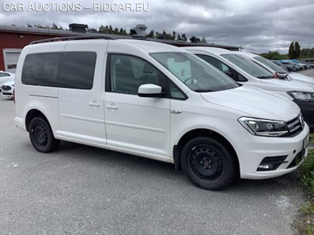 Volkswagen Caddy Maxi Life 2.0 TDI 4Motion Comfortline 7-Sits Varmare Drag Kamera Auto *TWO seats missing*
