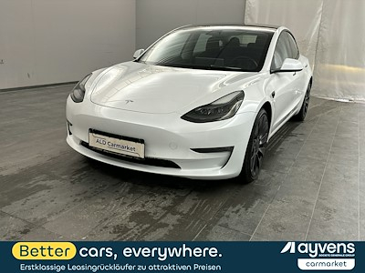Tesla Model 3 Langstreckenbatt. Allradantrieb Dual Motor Performance Limousine, 4-turig, Direktantrieb, 1-Gang