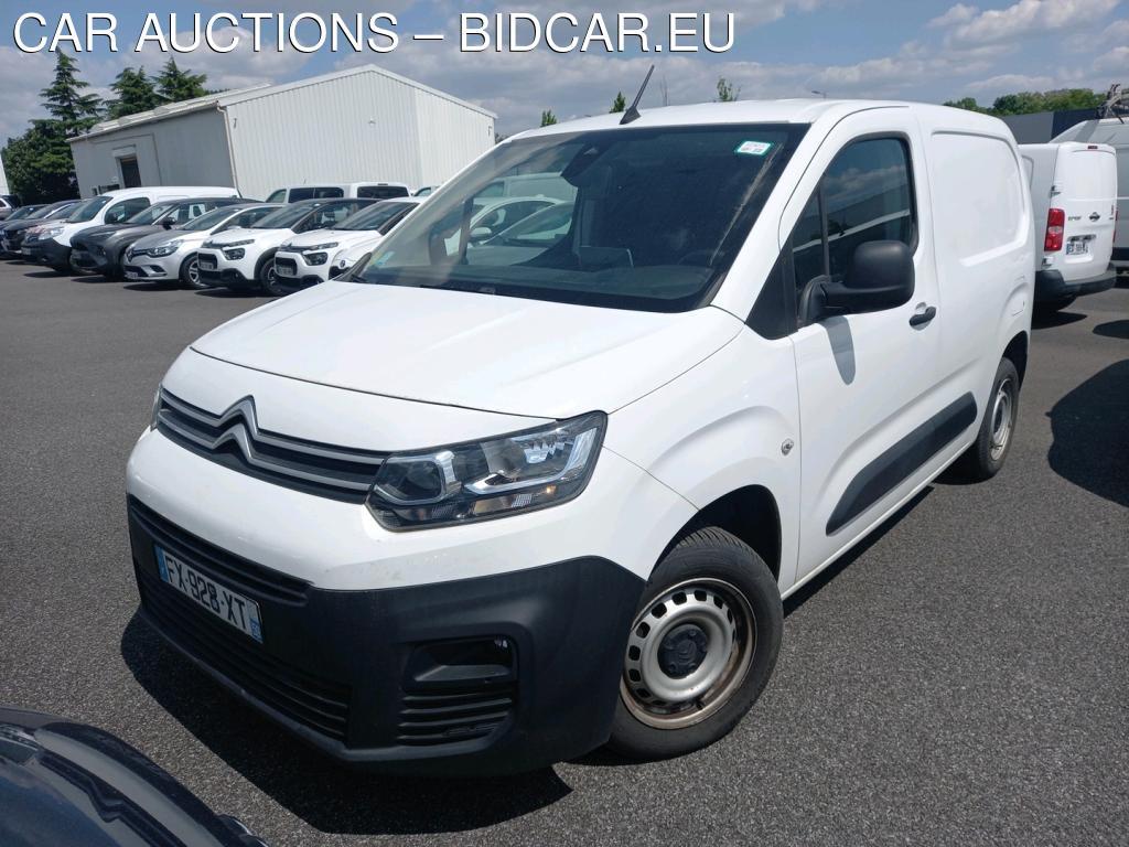 Citroen Berlingo M 650kg BlueHDi 100 S&amp;S BVM Driver VU [4P] bvm 5-100CH-5cv, 2021