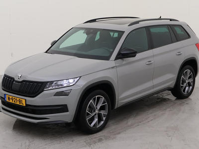 Skoda Kodiaq 1.5 TSI 150PK DSG SPORTLINE BUSINESS SPORT PANO FUNCTIE 7P, 2021