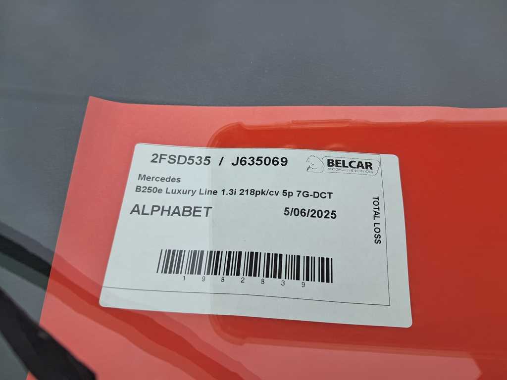 Mercedes B-Klasse B250e Luxury Line 1.3i 218pk/cv 5p 7G-DCT, 2024