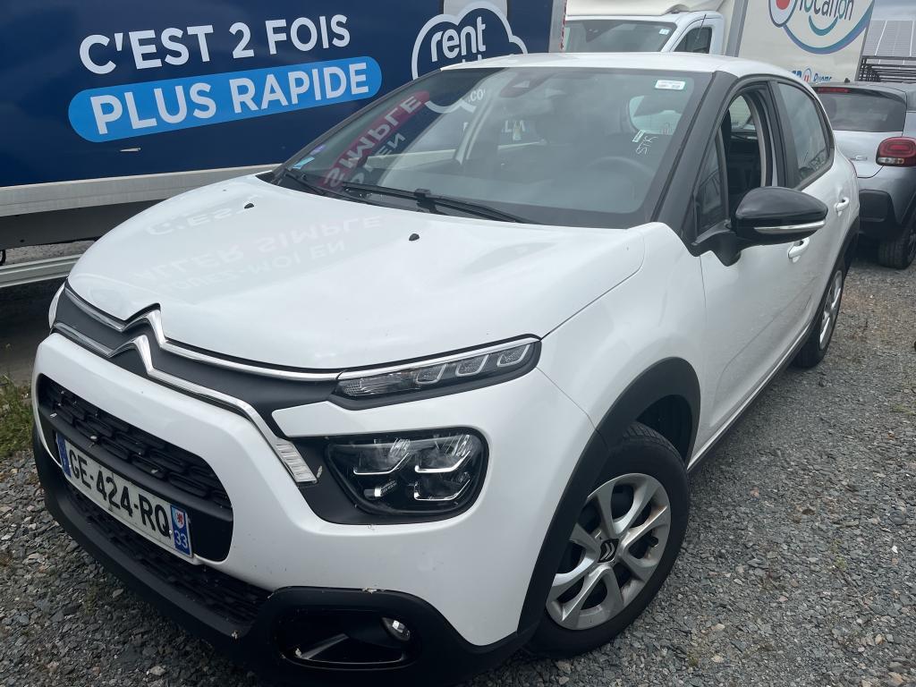 Citroen C3 Societe PureTech 83 S&amp;S BVM Feel Business R VF VENDU EN 2 PLACES [5P] 5-83CH-4cv, 2022