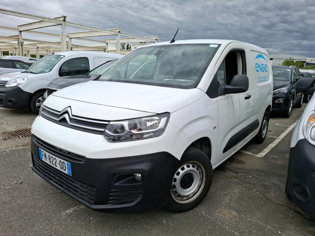 Citroen Berlingo M 650kg BlueHDi 100 BVM Driver VU [4P] bvm 5-100CH-5cv, 2019