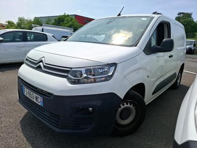 Citroen Berlingo M 650kg BlueHDi 100 S&amp;S BVM Driver VU [4P] bvm 5-100CH-5cv, 2019