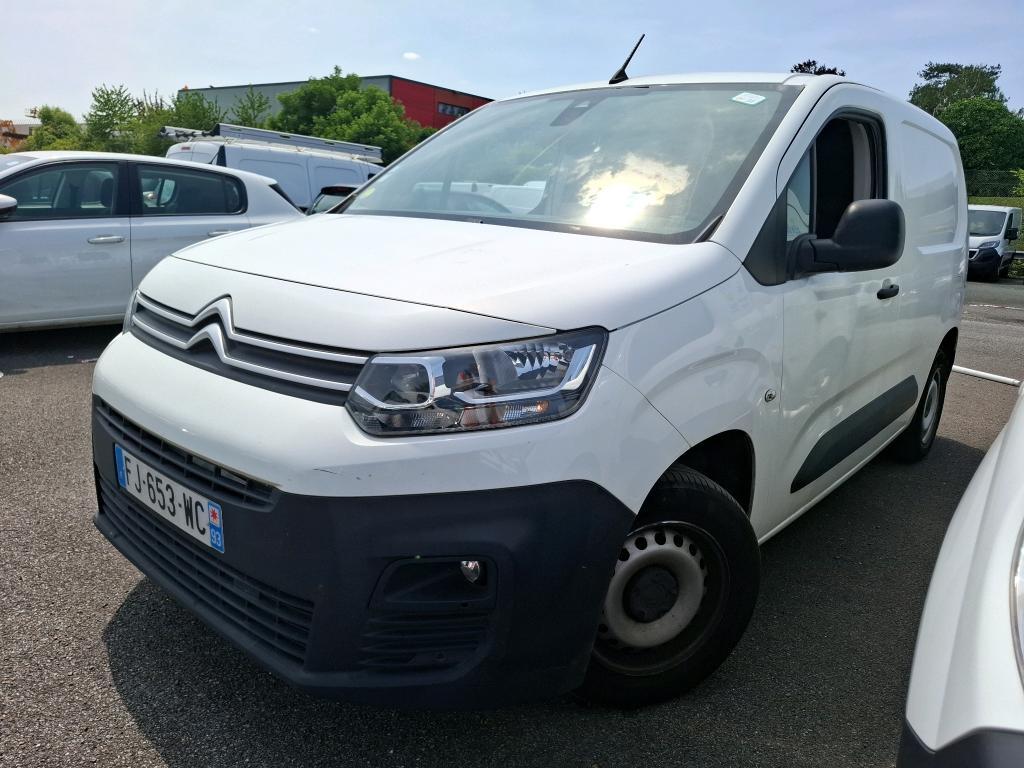 Citroen Berlingo M 650kg BlueHDi 100 S&amp;S BVM Driver VU [4P] bvm 5-100CH-5cv, 2019
