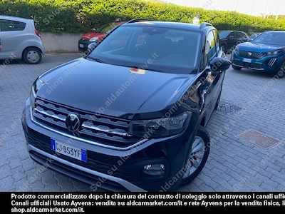 Volkswagen t-cross 1.0 tsi style sport -