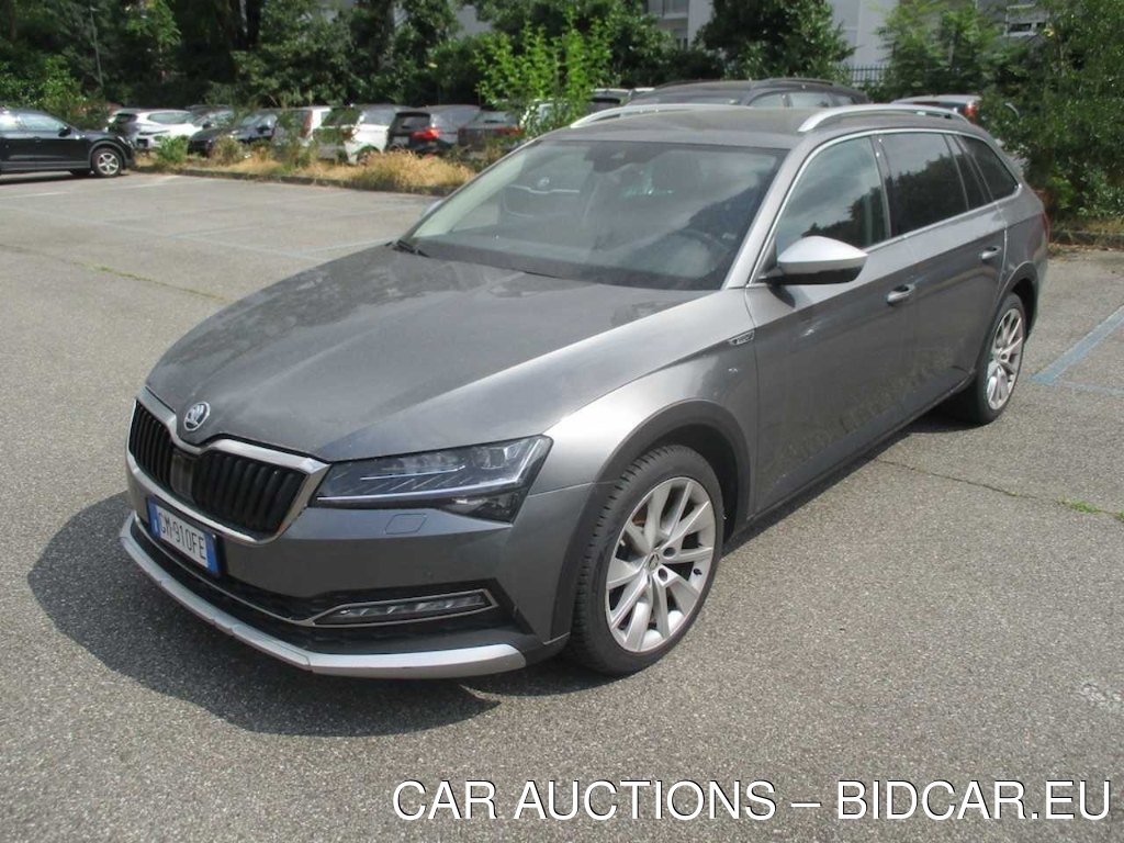 Skoda SUPERB WAGON 2.0 TDI EVO 110KW SCOUT DSG, 2022