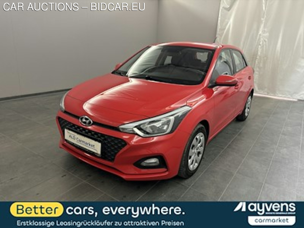 Hyundai I20 blue 1.2 Select Limousine, 5-turig, 5-Gang