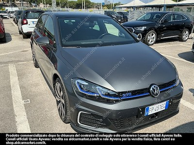 Volkswagen golf gte 1.4 tsi plug-in-hybrid -