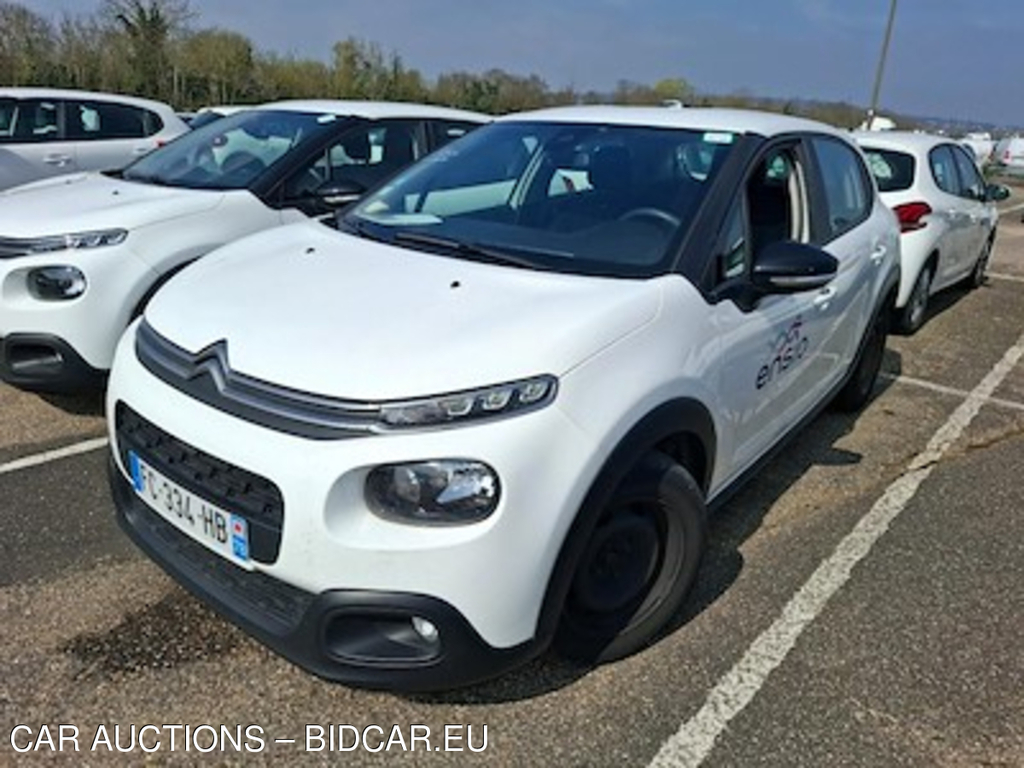 Citroen C3 C3 Ste 1.6 BlueHDi 100ch S&S Feel Business R - TRANSFO 5 PLACES / 5 SEATS OK + CERTIF OK