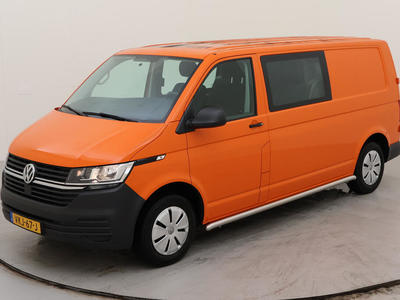Volkswagen Transporter 2.0 TDI 110PK L2H1 DC TREKHAAK, 2021