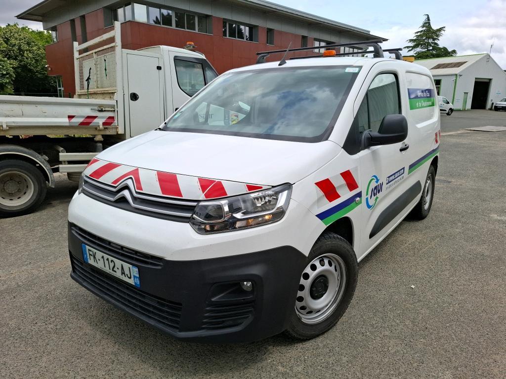 Citroen Berlingo Taille M 1000kg BlueHDi 75 BVM Club VU [4P] bvm 5-75CH-5cv, 2019