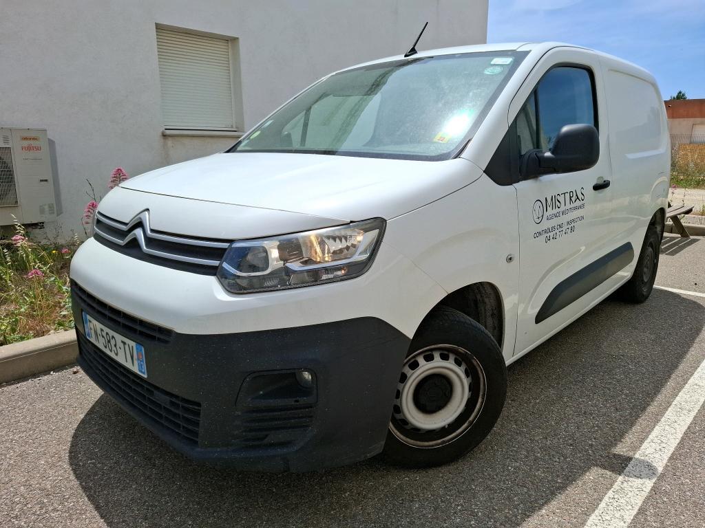 Citroen Berlingo Taille M 650kg BlueHDi 100 S&amp;S BVM Club VU [4P] bvm 5-100CH-5cv, 2020