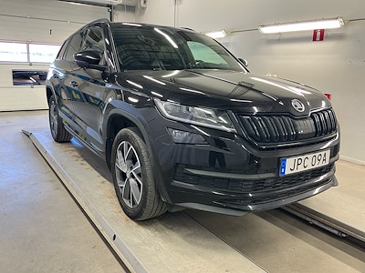 Skoda Kodiaq 2.0 TDI 4x4 200Hk Sportline Skinn Cockpit Canton Varmare Drag Kamera
