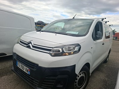 Citroen JUMPY Jumpy Fg XL 2.0 BlueHDi 120ch S&amp;S Cabine Approfondie Fixe Club