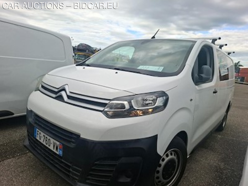 Citroen JUMPY Jumpy Fg XL 2.0 BlueHDi 120ch S&S Cabine Approfondie Fixe Club