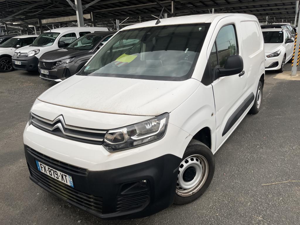 Citroen Berlingo M 650kg BlueHDi 100 S&amp;S BVM Driver VU [4P] bvm 5-100CH-5cv, 2021