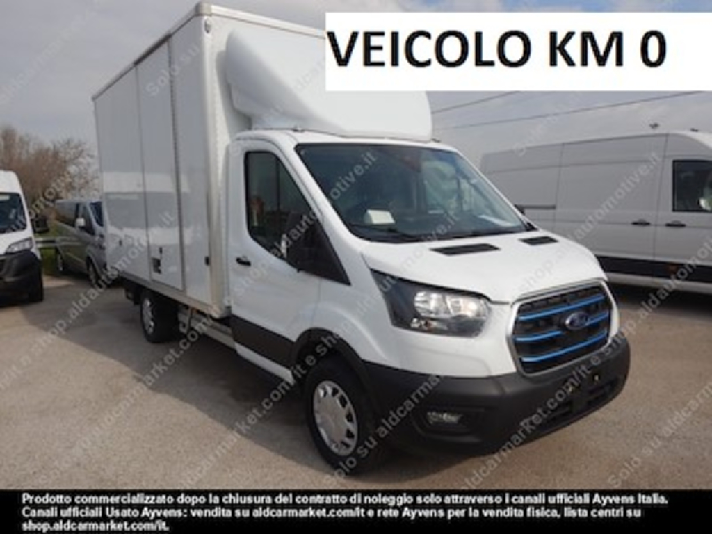 Ford transit cab TP elettrico 68kwh -