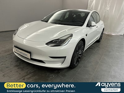 Tesla Model 3 Langstreckenbatt. Allradantrieb Dual Motor Performance Limousine, 4-turig, Direktantrieb, 1-Gang