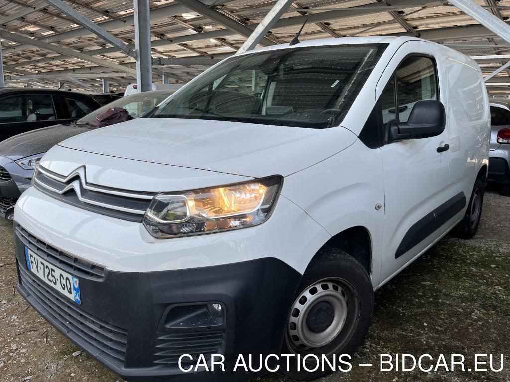 Citroen Berlingo M 650kg BlueHDi 100 S&amp;S BVM Driver VU [4P] bvm 5-100CH-5cv, 2020