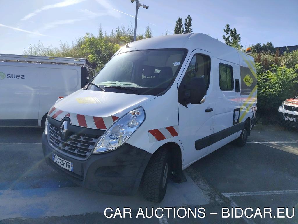 Renault Master FG GCf Trac F3500 L2H2 dCi 130 Euro6 VU Bridage moteur 110 km/h[4P] bvm 6-130CH-8cv, 2019