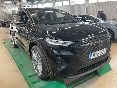 Audi Q4 sportback e-tron 55 quattro S line Selection Svart Optik Evolution Dynamikpkt Plus