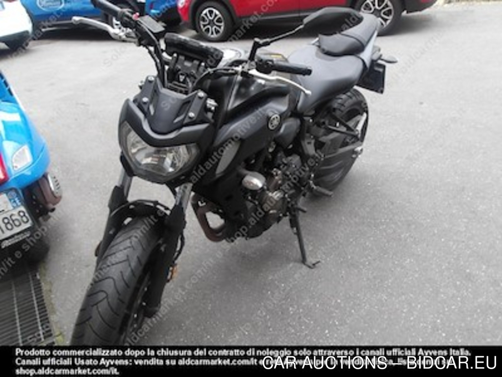 YAMAHA MT 07 abs 55 KW -