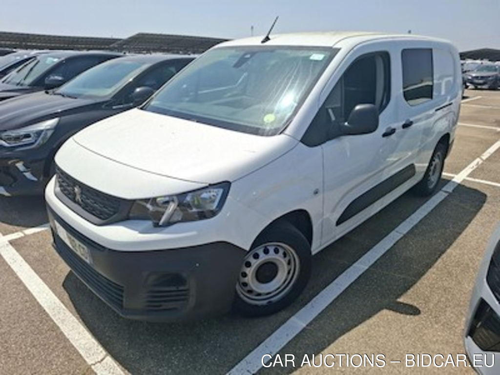 Peugeot PARTNER Partner Long BlueHDi 100ch S&amp;S Cabine Approfondie BVM5 Pro