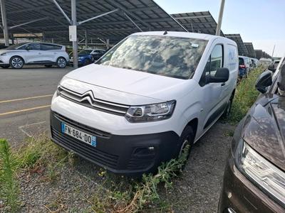 Citroen Berlingo M 650kg BlueHDi 100 S&amp;S BVM Driver VU [4P] bvm 5-100CH-5cv, 2020