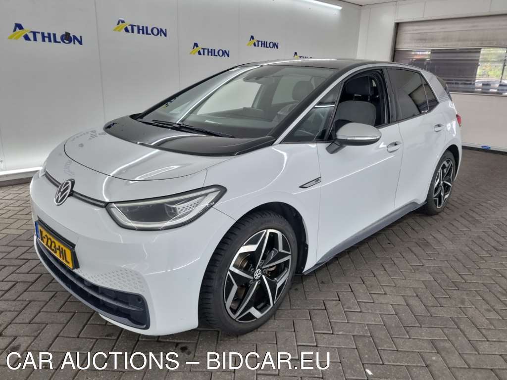 Volkswagen Id.3 58KWH 1ST PLUS AUTO 5D 150KW UITLOPEND, 2020