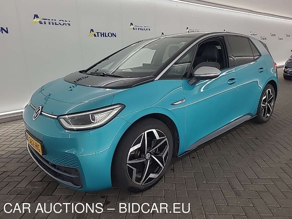Volkswagen Id.3 58KWH 1ST PLUS AUTO 5D 150KW UITLOPEND, 2020