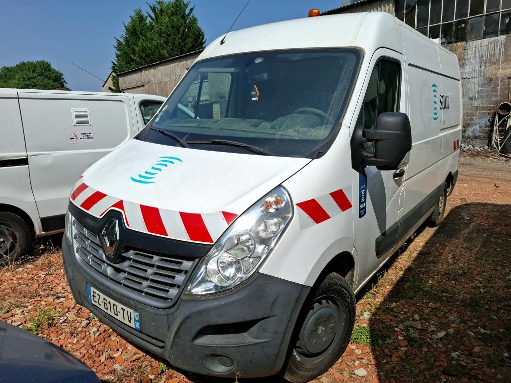 Renault Master FG GCf Trac F3500 L2H2 dCi 130 Euro6 VU Bridage moteur 110 km/h [4P] bvm 6-130CH-8cv, 2018