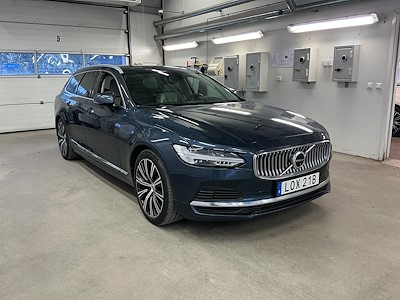 Volvo V90 T6 Recharge AWD Inscription Teknik Panorama Skinn H/K Drag 360-Kamera BLIS Navi