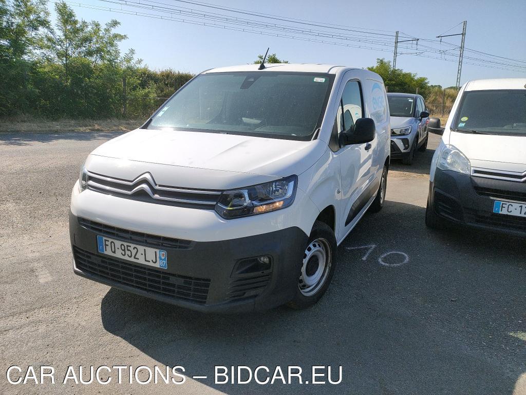 Citroen Berlingo M 650kg BlueHDi 100 S&amp;S BVM Driver VU [4P] bvm 5-100CH-5cv, 2020